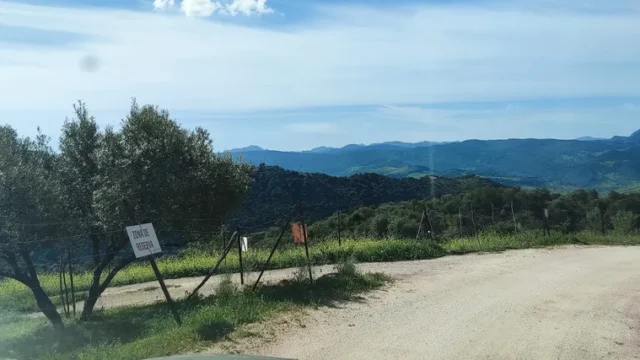 Naturaleza, montañas, camino, reserva, cielo.