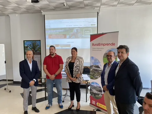 Reunión, personas, presentación, emprendimiento, rural.